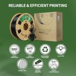 OVERTURE 1.75mm ABS Filament - 1kg Black Spool
