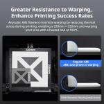ANYCUBIC Grey ABS Filament 1.75mm 1KG Spool