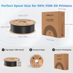 Creality Hyper ABS Filament 1.75mm - Black 1kg