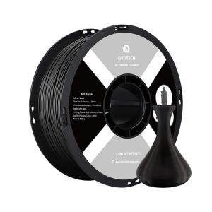 R QIDI 1.75mm ABS Filament, 1kg Black Spool
