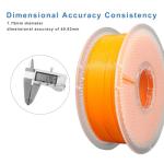 Likesilk 1.75mm ABS Orange 3D Printer Filament