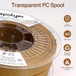 YXPOLYER Marble ABS Filament 1.75mm 1kg