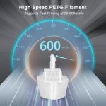 IEMAI Clear PETG 1.75mm Filament for 3D Printing