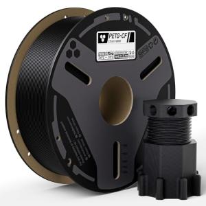 ELEGOO Black Carbon Fiber PETG Filament 1.75mm 1KG