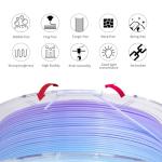 Dual Color Gradient PETG Filament 1.75mm - Blue to Purple
