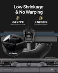 ELEGOO Black Carbon Fiber PETG Filament 1.75mm 1KG