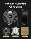 ELEGOO Black Carbon Fiber PETG Filament 1.75mm 1KG