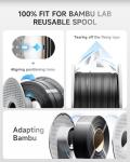 Creality 1kg Black PETG Filament 1.75mm