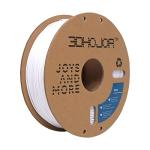 3DHoJor 1.75mm White PETG Filament, 1kg Spool