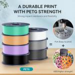 SUNLU 1.75mm PETG Filament Bundle - 8 Colors