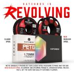 HATCHBOX Black PETG 3D Printer Filament 1kg
