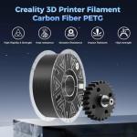 Creality 1.75mm Carbon Fiber PETG Filament, 1KG