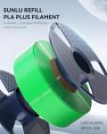SUNLU 2KG Black PETG Filament Bundle - 4 Packs