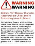 Polymaker PolyLite PETG 2.85mm Black Filament