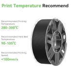 Creality PPA-CF Nylon 3D Printer Filament, 1kg