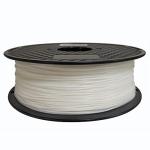CC3D 72D Flexible White TPU Filament 1.75mm