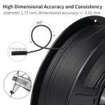 IEMAI 1.75mm Carbon Fiber Nylon Filament - Black