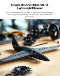 Inslogic Black Carbon Fiber Nylon Filament 1.75mm