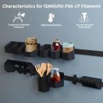 iSANGHU Carbon Fiber Nylon 1.75mm Filament Spool