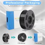 ISANMATE 1.75mm PETG Filament Black 1KG