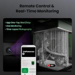 UniFormation GK3 (T) Resin 3D Printer 16K High Resolution LCD with COB Light Source Smart Heating System & Smart Feeding System & App Control Easy Printing 8.3 x 4.7 x 9.5inch Large Build Volume