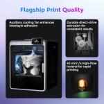 Creality Official K2 Combo(A) 3D Printer, Multi-Color Printing with CFS, 600mm/s High-Speed, AI Cameras, Full Auto-Leveling, Dual Z-Axis, 260x260x260mm Build Volume