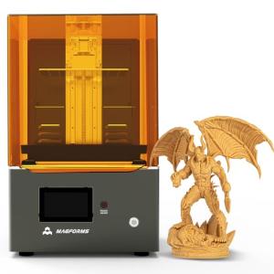 MAGFORMS MateForm Air 4 Resin 3D Printer, Ultra-High Precision LCD Printer with 14.85μm Resolution, Industrial Grade MSLA Printer with Heater & Air Filter, Large Build Volume 8.98 x 5.05 x 9.84 Inch