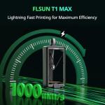 FLSUN T1 Max Delta 3D Printer, 1000mm/s High-Speed Printing High Precision, Ultra-Quiet Office-Friendly Design, Steel Nozzle & Auto-Leveling, Large Print Size 11.8" x11.8" x9.8"