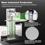 MAGFORMS MateForm Air 4 Resin 3D Printer, Ultra-High Precision LCD Printer with 14.85μm Resolution, Industrial Grade MSLA Printer with Heater & Air Filter, Large Build Volume 8.98 x 5.05 x 9.84 Inch