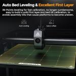 Creality Ender 5 Max 3D Printer, Build Volume 15.75x15.75x15.75 inch, 700mm/s Max Printing Speed Large 3D Printer, Auto Leveling 300℃ High Temp Precise Linear Rail Dual Z Axis