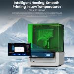 Uniformation 16K Resin 3D Printer, 120mm/h High-Speed Stable Printing for Smart Auto Heating & Auto Feed System Ideal for Detailed Models,Model:GK3 (T)
