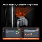 Phrozen Sonic Mighty Revo 16K LCD Resin 3D Printer, 10.1" Mono LCD, Ultra-High Resolution 14×19µm, Build Volume 211.68×118.37×235mm, One-Touch Calibration, Smart Failure Detection, App Control