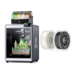 Creality K2 Plus Combo 3D Printer, Multi Color Printing with New CFS Bundle with Hyper RFID PLA Filament 1.75mm 2Kg (Black&White)