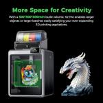 Creality K2 Pro Combo(A) 3D Printers, Multicolor 3D Printer Machine with CFS, Dual Camera, 600mm/s Printing Speed, Next-Gen Direct Drive Extruder, 300 * 300 * 300mm Printing Volume