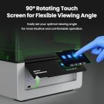 Uniformation 16K Resin 3D Printer, 120mm/h High-Speed Stable Printing for Smart Auto Heating & Auto Feed System Ideal for Detailed Models,Model:GK3 (T)