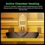 Creality K2 Pro Combo(A) 3D Printers, Multicolor 3D Printer Machine with CFS, Dual Camera, 600mm/s Printing Speed, Next-Gen Direct Drive Extruder, 300 * 300 * 300mm Printing Volume