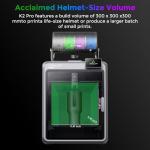 Official Creality K2 Pro Combo 3D Printer, Multicolor 3D Printers with CFS, 600mm/s Printing Speed 300℃ Direct Drive Extruder Chamber Heating Dual AI Cameras, Printing Size 11.81x11.81x11.81 inch