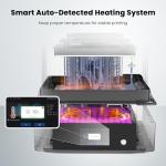 UniFormation GK3 Ultra Large Resin 3D Printer 13.5-Inch 16K UHD Mono LCD Screen 3D Resin Printer 11.8x6.3x11.8inch Big Build Volume with Smart Auto-Detected Heating System & Auto Resin Feeding System