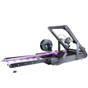 IdeaFormer-3D IR3 V2 Conveyor Belt Printer with Extended Roller, Auto Leveling Metal Belt 3D Printer for Long & Batch Printing CoreXY Structure, Print Size 250×250×∞mm
