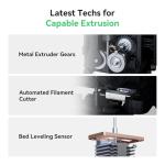 Creality Hi Combo with CFS, Multicolor 3D Printer 500mm/s High Printing, Print Size 260 * 260 * 300mm,MK8 Nozzles Package PLA Filament 1.75 mm (Hi 3D Printer)