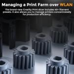 Creality Ender 5 Max 3D Printer, Build Volume 15.75x15.75x15.75 inch, 700mm/s Max Printing Speed Large 3D Printer, Auto Leveling 300℃ High Temp Precise Linear Rail Dual Z Axis