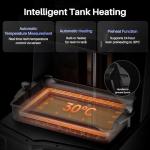 ELEGOO Saturn 4 Ultra 16K Resin 3D Printer, Fast Printing up to 150mm/h, 16K Ultra High Resolution, Automatic Leveling, Smart Mechanical Sensor, AI Camera, Large Printing Size 211.68*118.37*220mm³