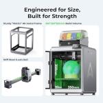 Creality K2 Plus Combo 3D Printer, Multi-Color 3D Printer with CFS, 600mm/s Max High-Speed, Fully Assembled Auto Leveling and Dual AI Camera, 350x350x350mm Large Print Volume (K2 Plus Combo)