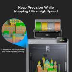 Creality K2 Plus Combo 3D Printer, Multi Color Printing with New CFS Bundle with Hyper RFID PLA Filament 1.75mm 2Kg (Black&White)