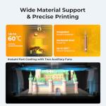 Creality K2 Plus Combo 3D Printer, Multi-Color 3D Printer with CFS, 600mm/s Max High-Speed, Fully Assembled Auto Leveling and Dual AI Camera, 350x350x350mm Large Print Volume (K2 Plus Combo)