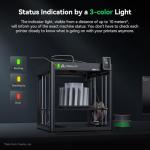 Creality Ender-5 Max 3D Printer, Large Build Volume 400 * 400 * 400mm, Up to 700mm/s Printing Speed, X-axis with Linear Rail & Dual Z-axis Motors, Creality OS Smart Control for Print Farm