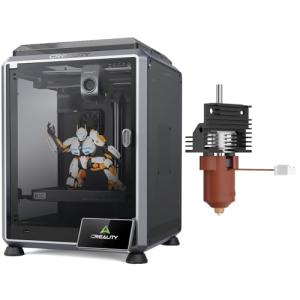 Creality K1C 3D Printer Bundle with ﻿Creality K1/K1 Max/K1C Ceramic Heating Block Kit, Quick Swap Nozzle Kit, All-Metal Integrated Design Kit for K1 Series 3D Printers