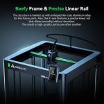 Creality Ender-5 Max 3D Printer, Large Build Volume 400 * 400 * 400mm, Up to 700mm/s Printing Speed, X-axis with Linear Rail & Dual Z-axis Motors, Creality OS Smart Control for Print Farm