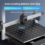 (Bundle Anycubic Kobra 3 Max Combo 3D Printer) Large Printing Volume Multicolor 3D Printer, 600mm/s High-Speed Printing Precise Auto-Leveling & Anti-Skip Upgrade 420 * 420 * 500mm Print Volume