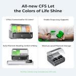 Creality K2 Plus Combo 3D Printer, Multi-Color 3D Printer with CFS, 600mm/s Max High-Speed, Fully Assembled Auto Leveling and Dual AI Camera, 350x350x350mm Large Print Volume (K2 Plus Combo)